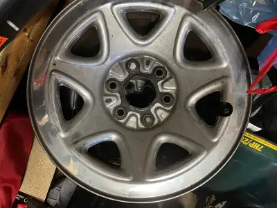 Selling a set of four Chevrolet rims. These are used, . Perfect for anyone looking to replace their...
