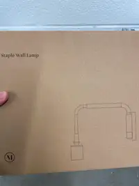 Brand New Staple Wall Lamp 3 available