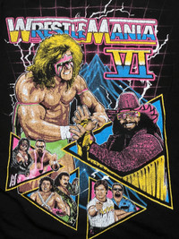 WRESTLEMANIA VI Wrestling T-Shirt