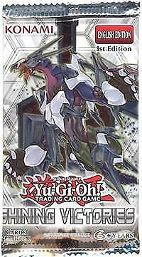 Yugioh: Shining Victories 1st Edition Booster packs ( 10 avail)