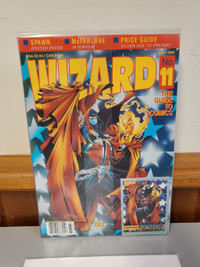 Wizard Magazine #11 NM- Factory Sealed w/Spawn Trading Card -