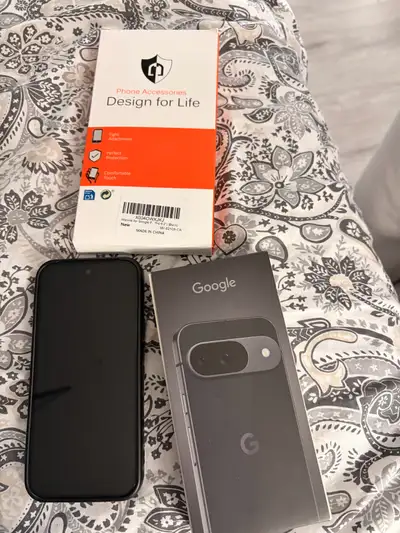 Google Pixel 9 BNIB with case and screen protector, View more