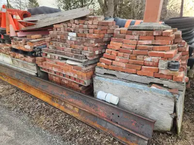 Red Reclaimed Antique  Brick, View more