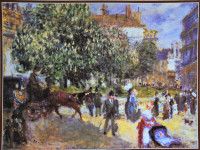 POSTER PRINT RENOIR PLACE DE LA TRINITE