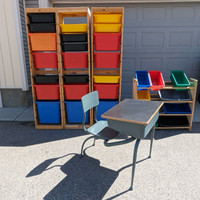 Shelves / toy racks and Desk 