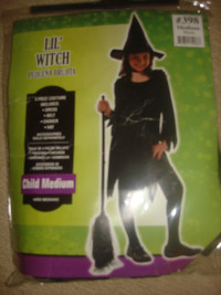 Witch Halloween Costume, kid's medium