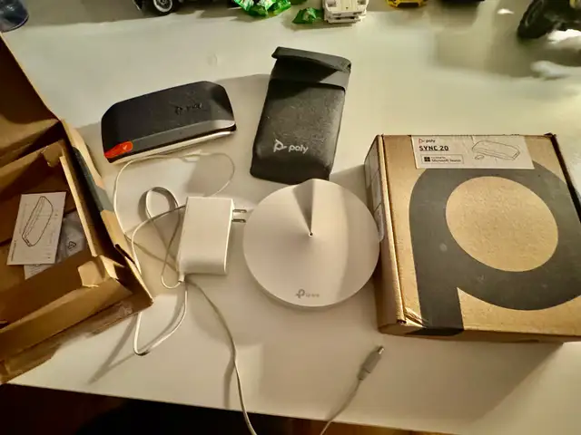 Poly Sync 20 Speakerphones (Brand New) + TP-Link Deco M9 Plus