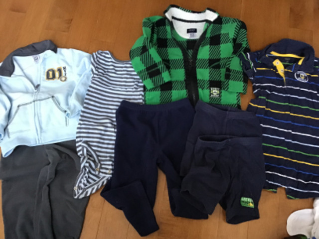 17 PIECES CARTER’S BRAND SIZE 24 MONTHS CLOTHING FLEECE SETS in Clothing - 18-24 Months in Peterborough - Image 2
