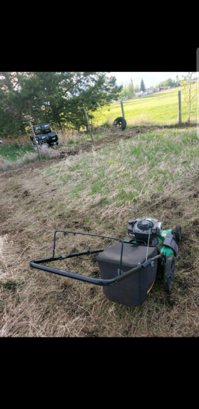 Rototiller with opp
Now offering power raking 
And aerator. in Other in Red Deer - Image 2