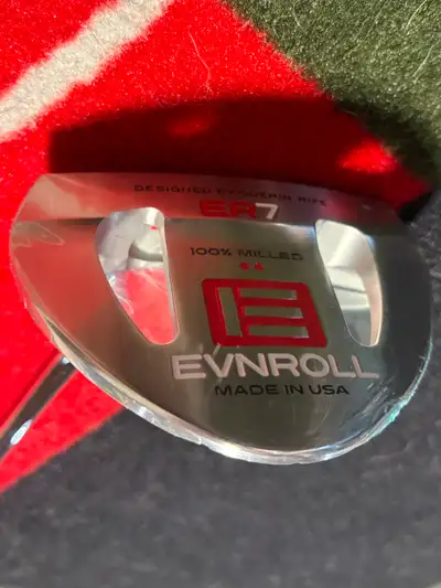 Evnroll ER7 putter. Left handed, brand new, View more