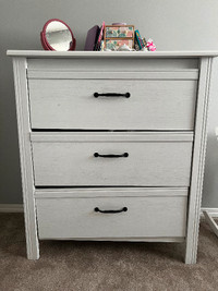 White Dresser $55 (as is)