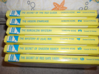 Hardcover Nancy Drew books Vol. 1 - 6