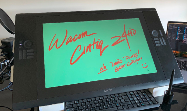 Wacom Cintiq 24HD in Monitors in Vancouver