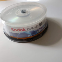 Kodak blank DVD-R boîte de 25 DVD 4,7 Go 16X