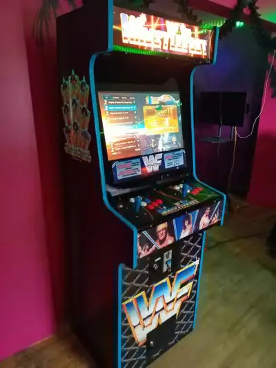 WWF ARCADE W, COIN SLOT, 5000 GAMES, View more