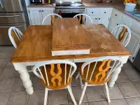 Ashley Solid Wood Table For Sale