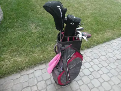 Ladies Adams Right Hand Golf Club set and OGIO Bag, View more