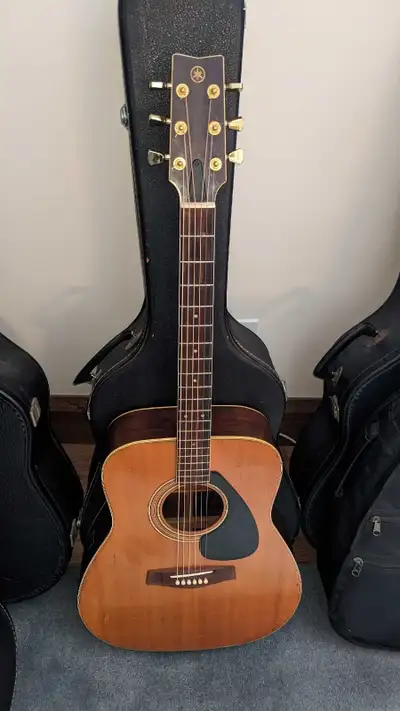 1974 Yamaha FG400J Black Label Acoustic guitar, View more