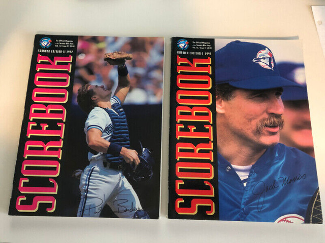 Blue Jays Scorebooks Summer Edition I & II 1992 in Arts & Collectibles in City of Toronto - Image 2