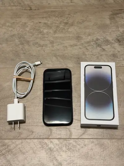 iPhone 14 Pro Black – $550 OBO, View more