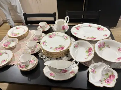Royal Albert Vintage China “American Beauty”, View more