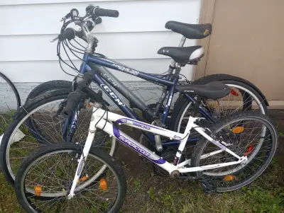 Mountain Bikes, including 26 and 24 inch tires, View more