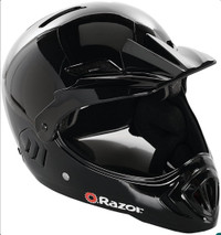 Razor Full Face Helmet, Black, For Ages 5+