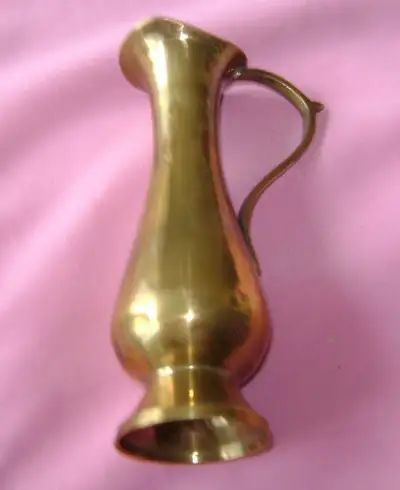 ANTIQUE "Bronze" Bud Vase - Approx. 6" Tall, with 2" Opening!, View more