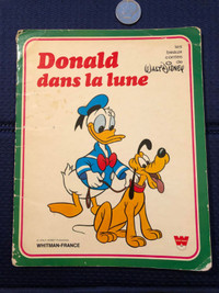 Vintage Disney- Donald dans la lune