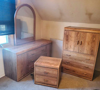 Sold pp - Dresser, cabinet, and bedside table set