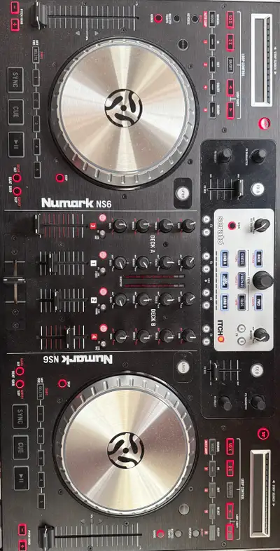 RARE Numark serato NS6 Dj Equipemnt controller W power cord USB, View more