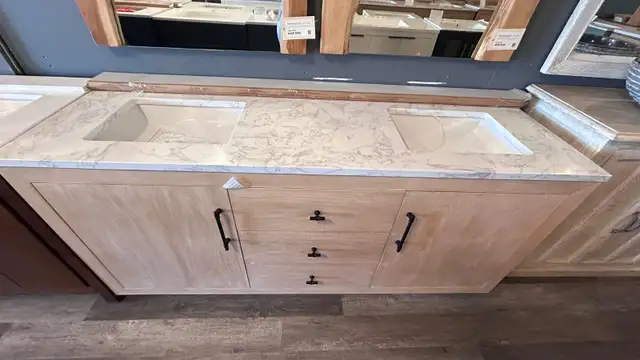 BRAND NEW Vanity Art 72”  Bathroom Vanity in Tan in Bathwares in Oakville / Halton Region - Image 5