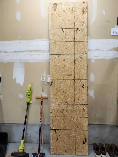 Plywood 1/2" x 2 ft x 8 ft