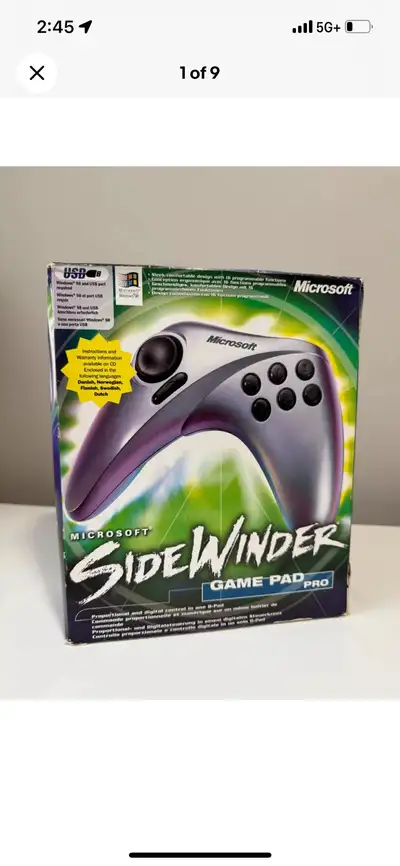 vintage Microsoft controller *like new in box , View more