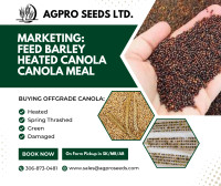 AGPRO Buying Heated Canola & Feed Grains