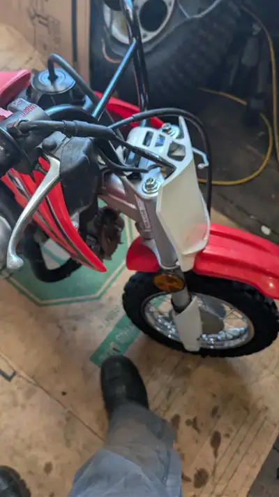 2017 crf50. Low hours still on original tires. Everything works as it should. New rear tube asking $...