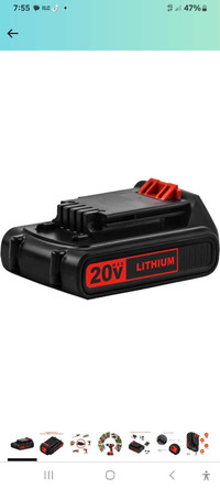 Battery pack 20v3Ah  #LBXR20