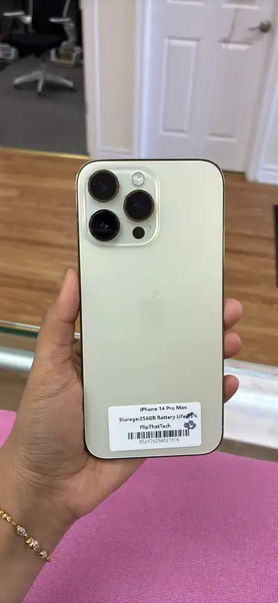 iPhone 14 Pro Max 256GB Gold, View more