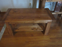 Farmhouse style coffee tables and end tables