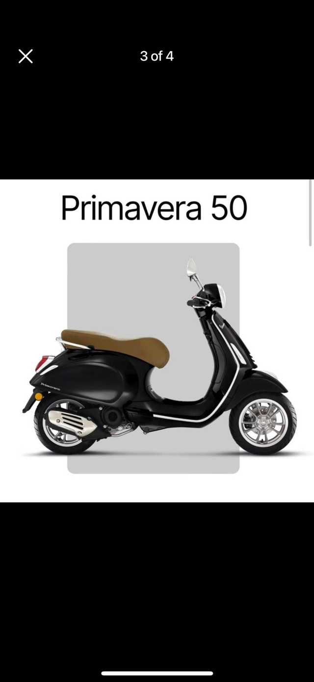 Vespa Primavera 50cc  2020  dans Scooters et minimotos  à Ville de Montréal - Image 4