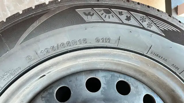 All Season Tires with Rim  ( 2 nos) for Sale63006662165505122