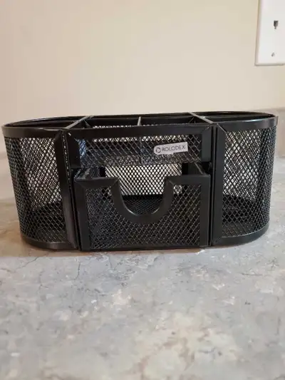 Rolodex Black Mesh Desk Organizer, View more