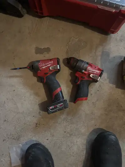 Milwaukee m12 impact and hammer drill, View more