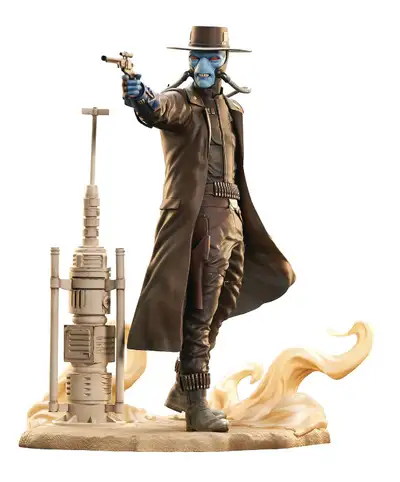 Star Wars PREMIER collection BOOK OF BOBA FETT CAD BANE STATUE, View more