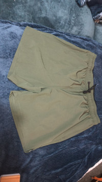 Men’s green XL swimming shorts