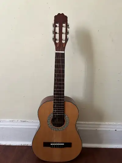 Denver Acoustic Guitar - 3/4 Size - Natural bought from Long & McQuade. The guitar is in excellent c...