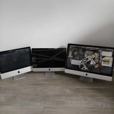 3 Apple iMacs for Parts or Repair, View more