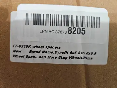 Dynofit 6x5.5 Wheel Spacers 1.5, View more