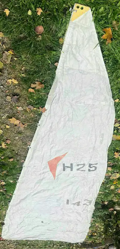For sale is a used Ullman Sails sailboat sail, perfect for enhancing your sailing experience. This s...