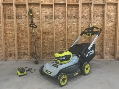 Ryobi Lawn Mowing Set, View more